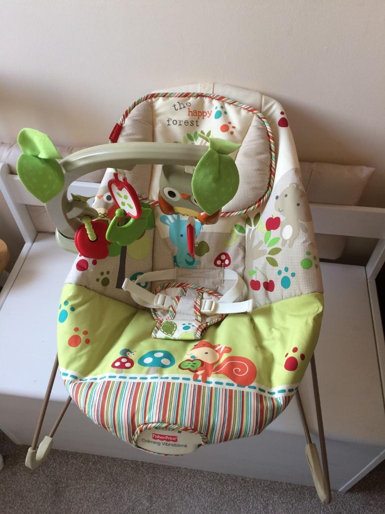 fisher price woodsy friends bouncer